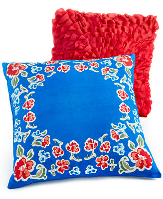 Teen Vogue Rosie Posie Decorative Pillows - Decorative Pillows - Bed & Bath - Macy s