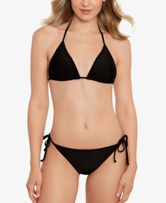 Salt Cove Salt Cove Juniors Triangle Bikini Top Side Tie Bikini