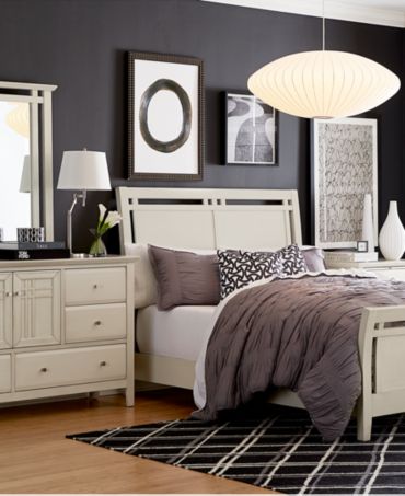 Edgewater White Bedroom Furniture Collection - Furniture - Macy&#39;s