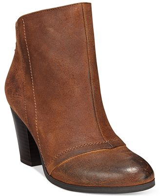 macys low heel booties