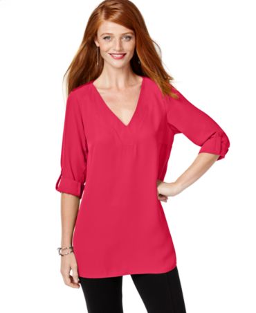 inc blouses at macy's