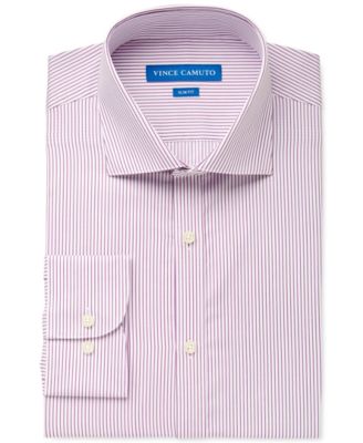 Vince Camuto Slim-Fit Rioja Satin Stripe Dress Shirt
