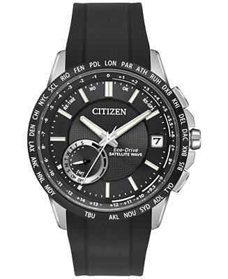 Citizen Men's Eco-Drive Black Strap Watch 44mm CC3005-00E