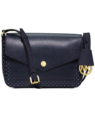 MICHAEL Michael Kors Greenwich Small Flap Crossbody - Handbags & Accessories - Macy&#39;s