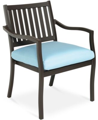 Holden Aluminum Outdoor Dining Chair - Furniture - Macy&#39;s