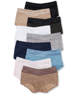 warner boyshort underwear