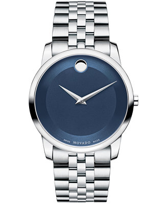 Movado Men's Swiss Museum Classic Stainless Steel 0606982