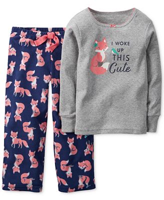 fox one piece pajamas