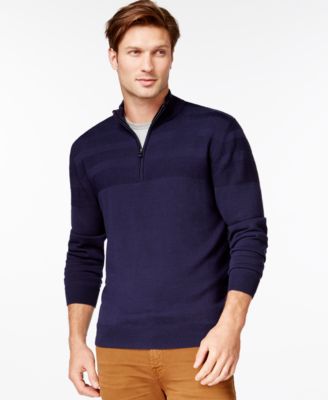 Cutter & Buck Douglas Quarter-Zip Pullover Sweater