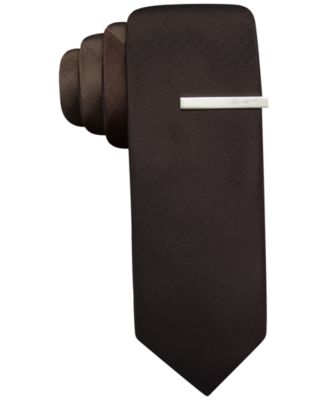 Alfani RED Exploded Panel Skinny Tie, Only at Macy's