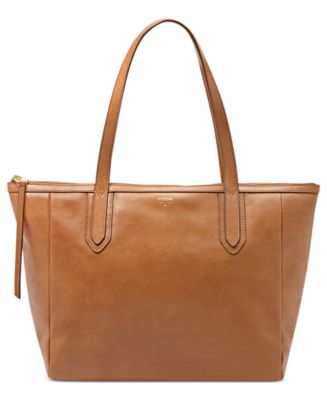 Fossil Sydney Leather Shopper - Handbags & Accessories - Macy&#39;s