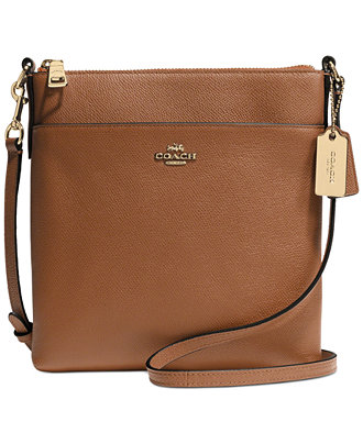 COACH NORTH/SOUTH SWINGPACK IN EMBOSSED TEXTURED LEATHER ...