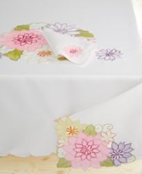 table Delilah  CLOSEOUT! Homewear Linens Cutwork runner Spring Table macy's of Collection