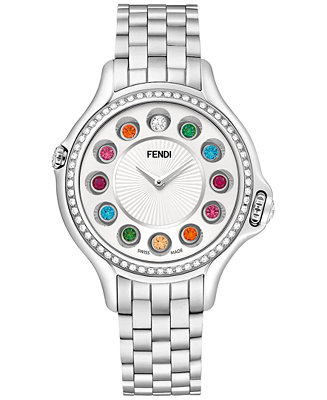 Fendi Timepieces Women's Swiss Crazy Carats Diamond