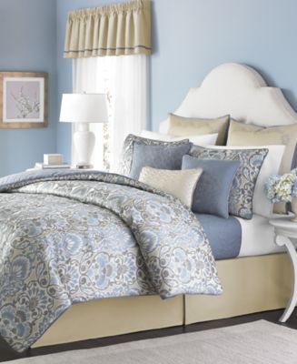 CLOSEOUT! Martha Stewart Collection Amora 22-Piece California King Comforter Set, Only at Macy&#39;s ...