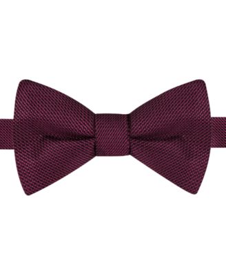 Tommy Hilfiger Grenadine Solid To-Tie Bow Tie 