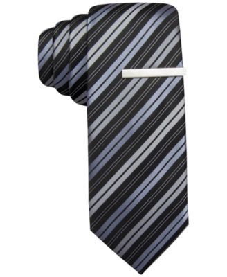 Alfani RED Martin Stripe Skinny Tie, Only at Macy's