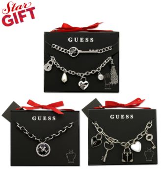 GUESS Charm Bracelet & Necklace Gift Collection