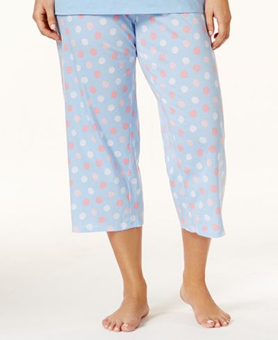 plus size capri pajama pants