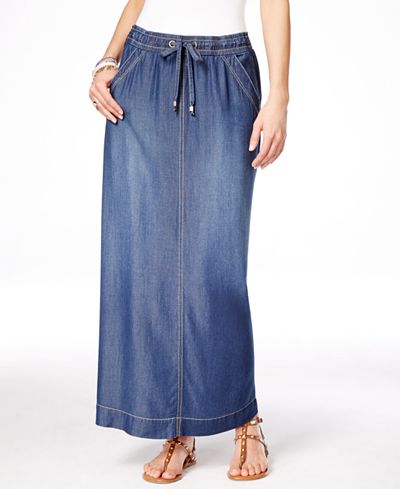 macy's maxi skirts