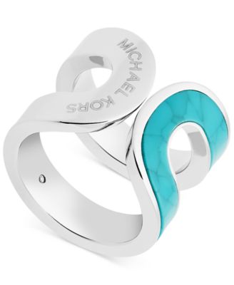 michael kors turquoise ring