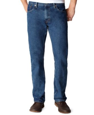 jeans 505 regular levi levis dark stonewash macy mens polo clothing boston jean straight apparel