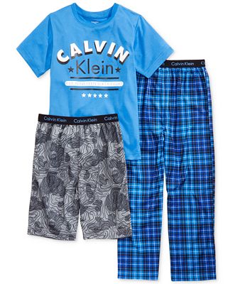 calvin klein boys pajama pants