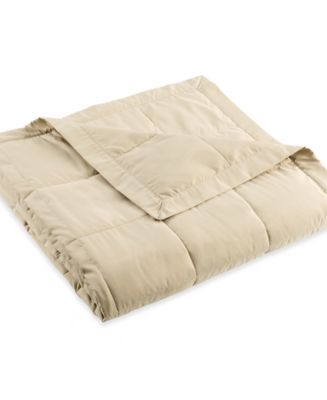 Charter Club Microfiber Down Alternative Full/Queen Blanket, Only at