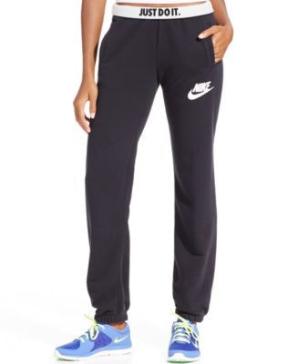 Nike Rally Fleece Sweatpants - Pants & Capris - Women - Macy&#39;s