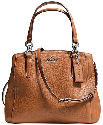 macy&s coach shoulder