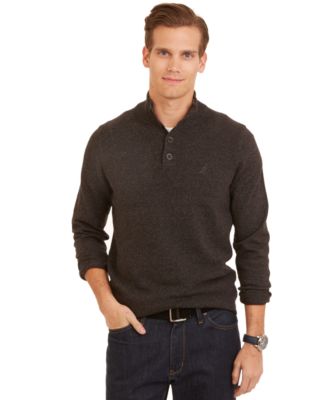 Nautica Mock Neck Sweater