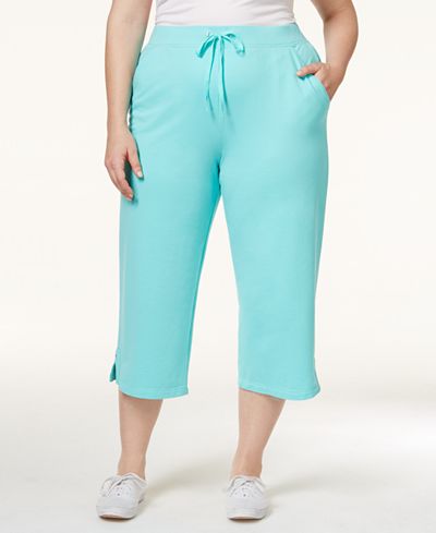 macys capris plus size