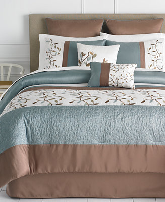 CLOSEOUT! Woodbury 8 Piece Comforter Sets - Bed in a Bag - Bed & Bath - Macy&#39;s