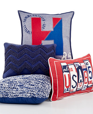 Tommy Hilfiger All-American Decorative Pillow Collection - Decorative Pillows - Bed & Bath - Macy s