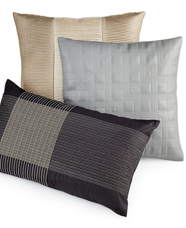 Hotel Collection Manhattan Stripe Decorative Pillow Collection - Decorative Pillows - Bed & Bath ...