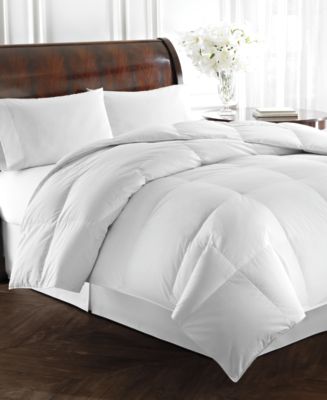 Lauren Ralph Lauren 500 Thread Count Dobby Stripe King Goose Down Comforter - Comforters: Down ...