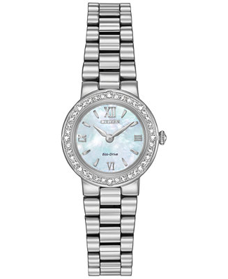 Citizen Women's Eco-Drive Stainless Steel Bracelet Watch EW9820-54N