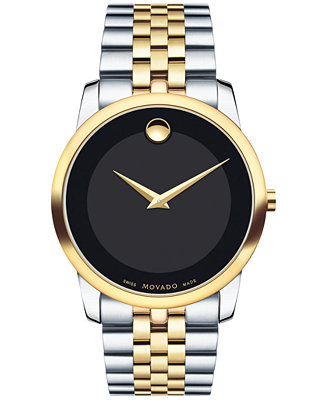 Movado Men's Swiss Museum Classic Two-Tone PVD 