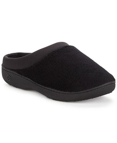 isotoner signature microterry pillowstep slipper