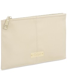 Receive a Complimentary Cosmetics Pouch with any large spray purchase from the Chloé fragrance collection
