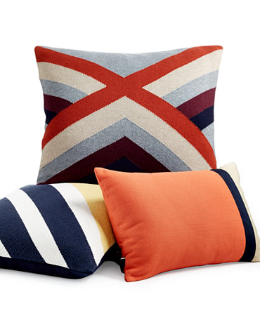 Tommy Hilfiger St. Andrews Decorative Pillow Collection - Decorative Pillows - Bed & Bath - Macy s