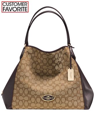 macy&s coach shoulder