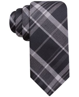 Alfani Spectrum Jackson Plaid Slim Tie 