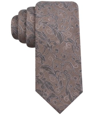 Alfani Spectrum Jackson Floral Slim Tie 
