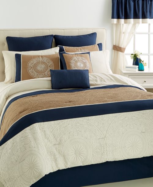 CLOSEOUT! Monaco 24-Pc. California King Comforter Set on sale at Macy&#39;s for $500 was $500, 0% off