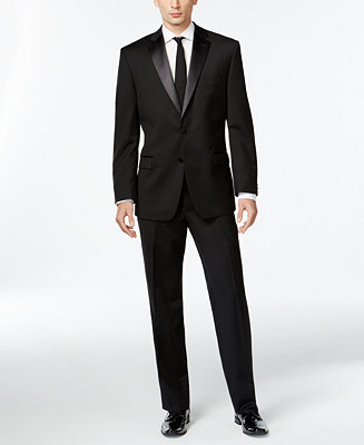 calvin klein tuxedo slim button suit macy tuxedos