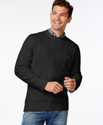 Tommy Hilfiger Intercontinental Cable-Knit Sweater, a Macy's Exclusive Style 