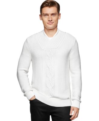 Calvin Klein Shawl Collar Sweater 