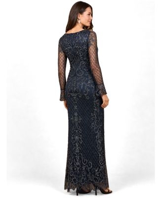 gold beach dress Backless V-Neck Sparkly Long Sexy Sequin Prom Dress Ivory/Gold/Silver / 4