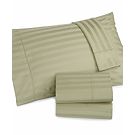 Charter Club Damask Stripe Wrinkle Resistant 500 Thread Count Pima Cotton Sheet Sets, Only at ...